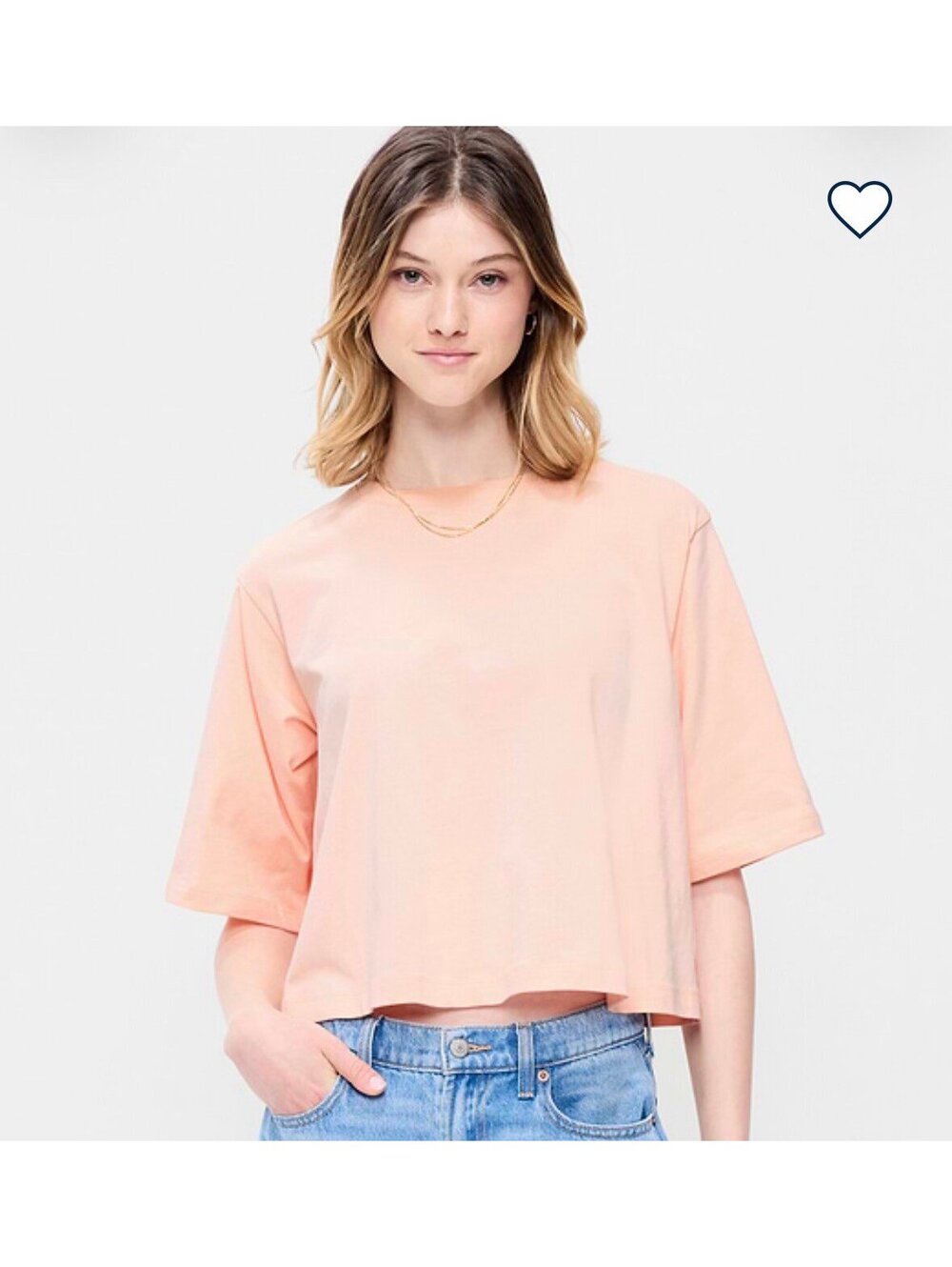 Old Navy short sleeve trapeze T-shirt Size M Tall
